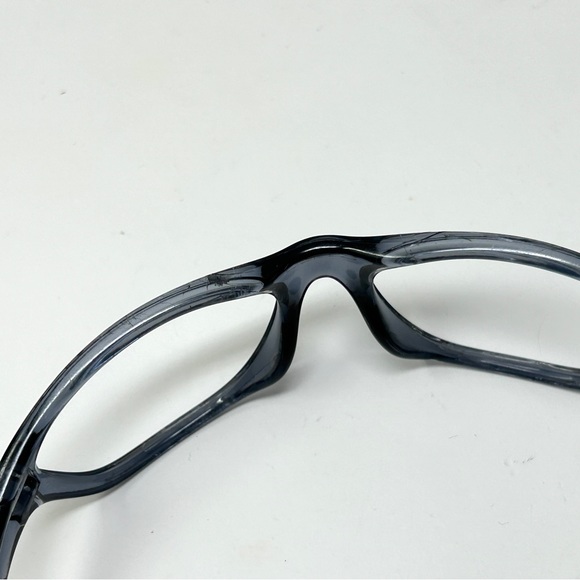 Oakley Vintage " New Frogskins " Black Crystal No Lenses 03-107 stress cracks - Picture 7 of 14